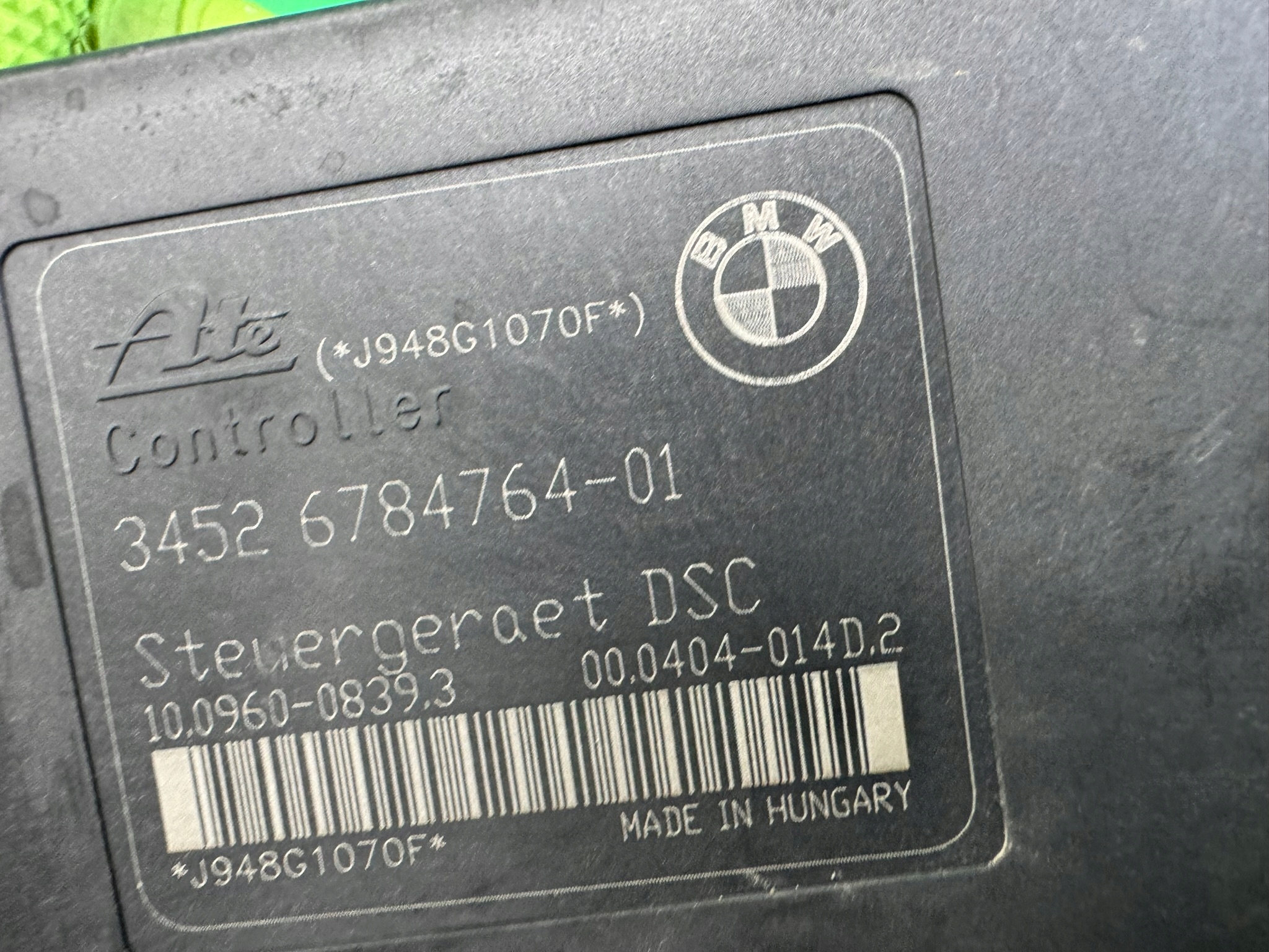 насос ABS блок управления 6784763 BMW 3 E91 E90 04-