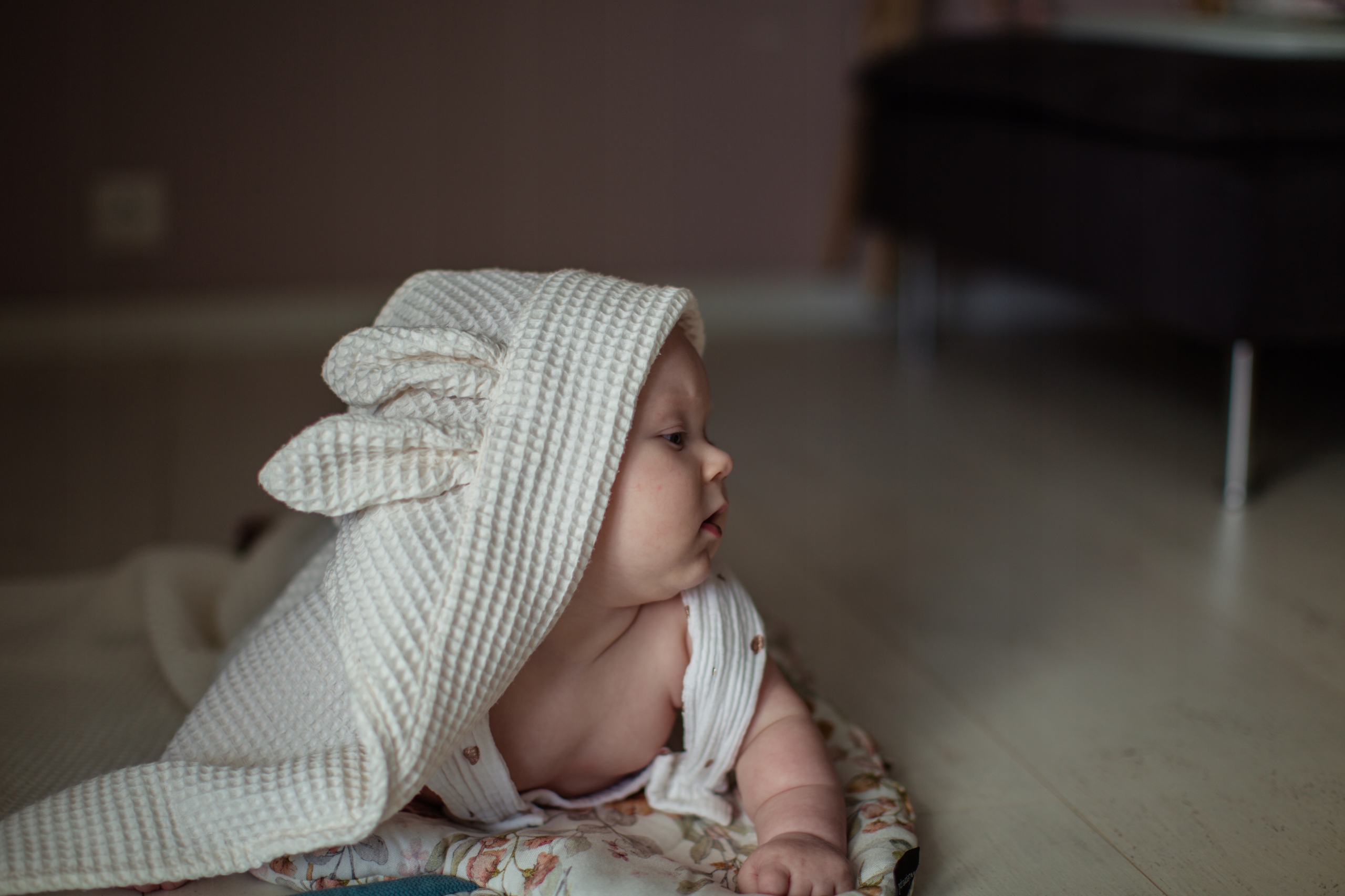 Ręcznik kąpielowy dla dzieci i niemowląt, Lepre Materiał dominujący bawełna