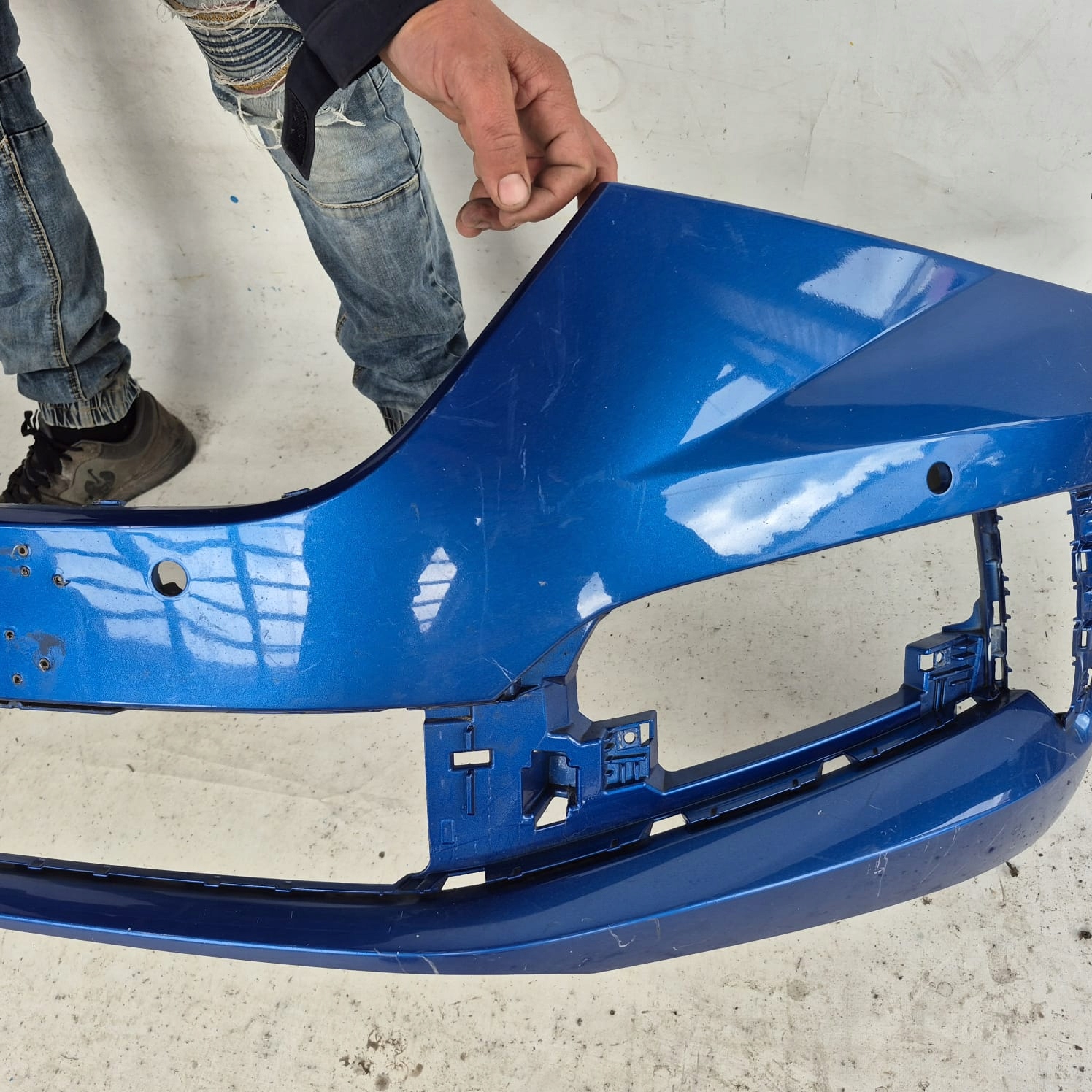 SKODA SCALA 19-23 bumper front front PDC
