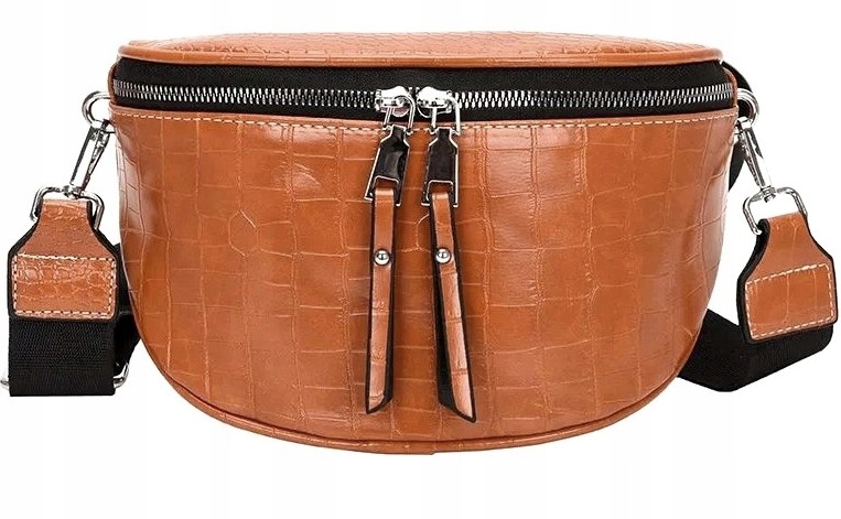 

Damska Torebka Skórzana Listonoszka mała na ramię