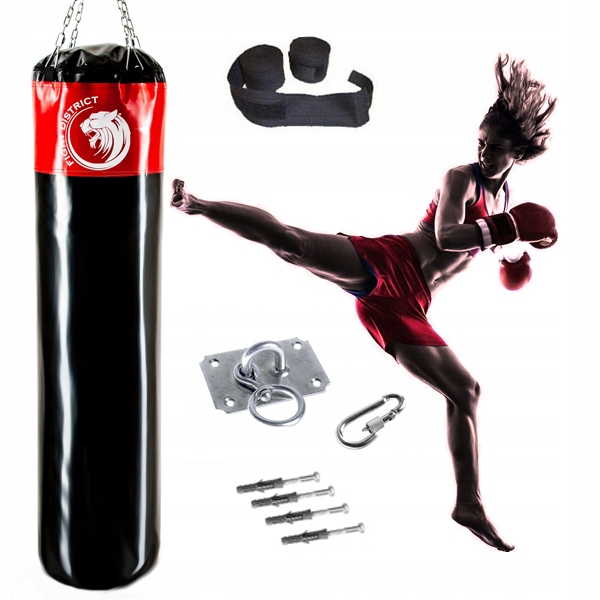 

Worek Treningowy Bokserski 150cm Pełny 32kg Mma K1