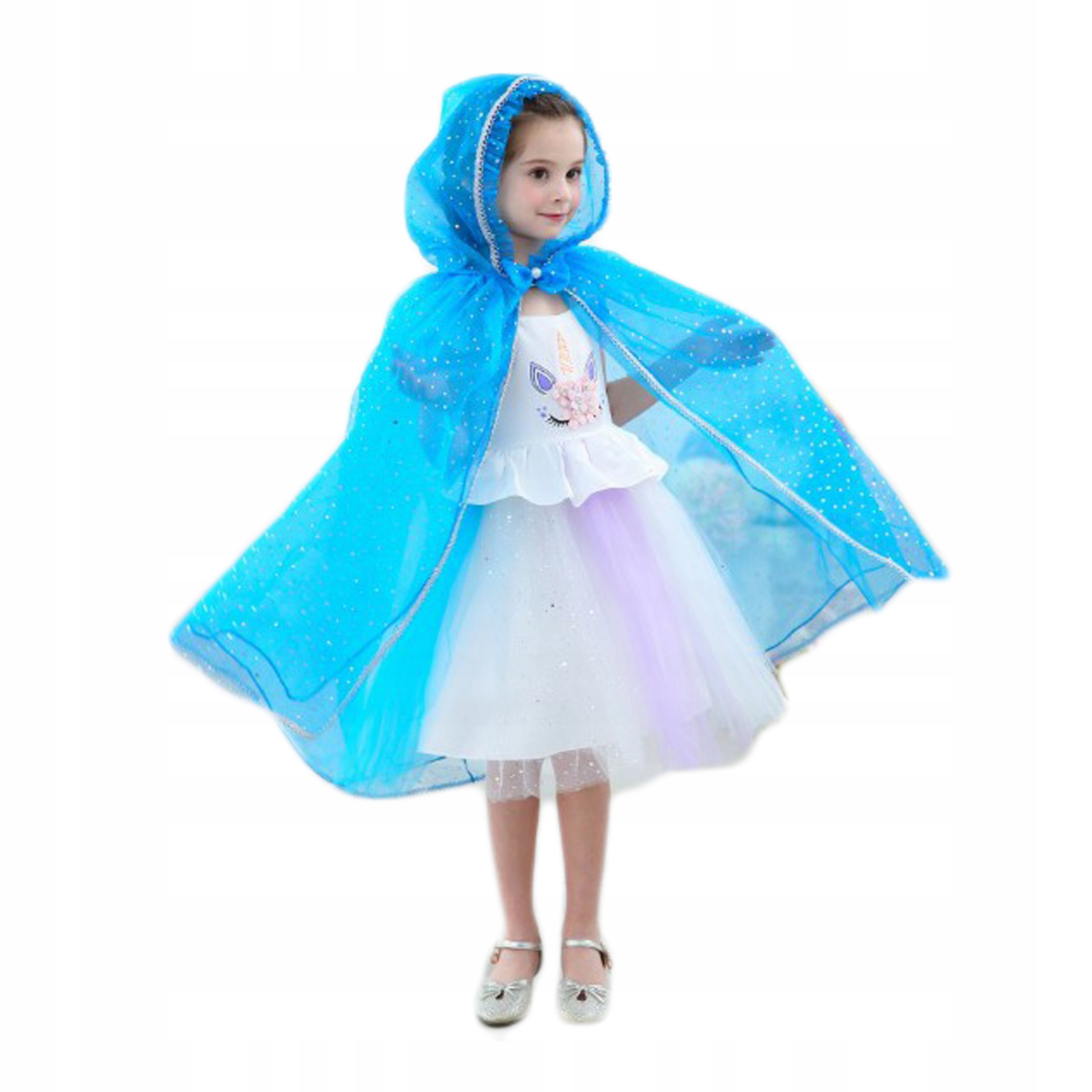 PELERYNA ELSA ELZA KRAINA LODU KSIĘŻNICZKI KOPCIUSZEK STRÓJ NA BAL KARNAWAŁ