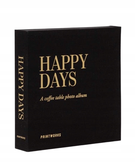PRINTWORKS HAPPY DAYS CZARNY ALBUM NA ZDJĘCIA