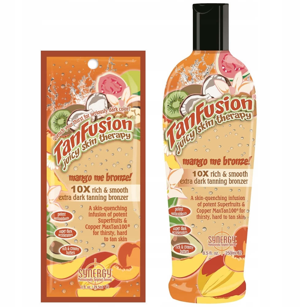 Tan Fusion Mango krém tmavý bronzer +2 sáčky