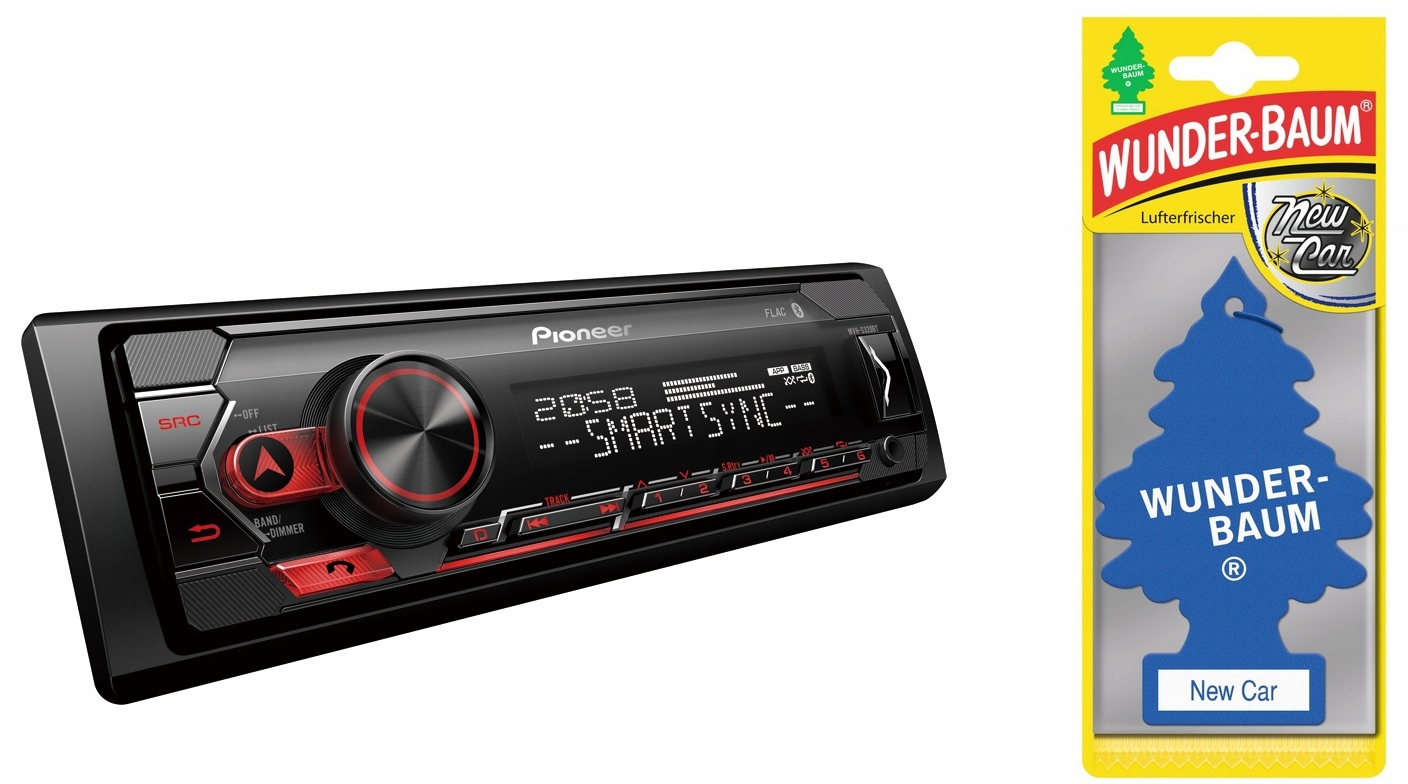 Pioneer MVH-S320BT Bluetooth autorádio Aux MP3 Usb Wunder Baum