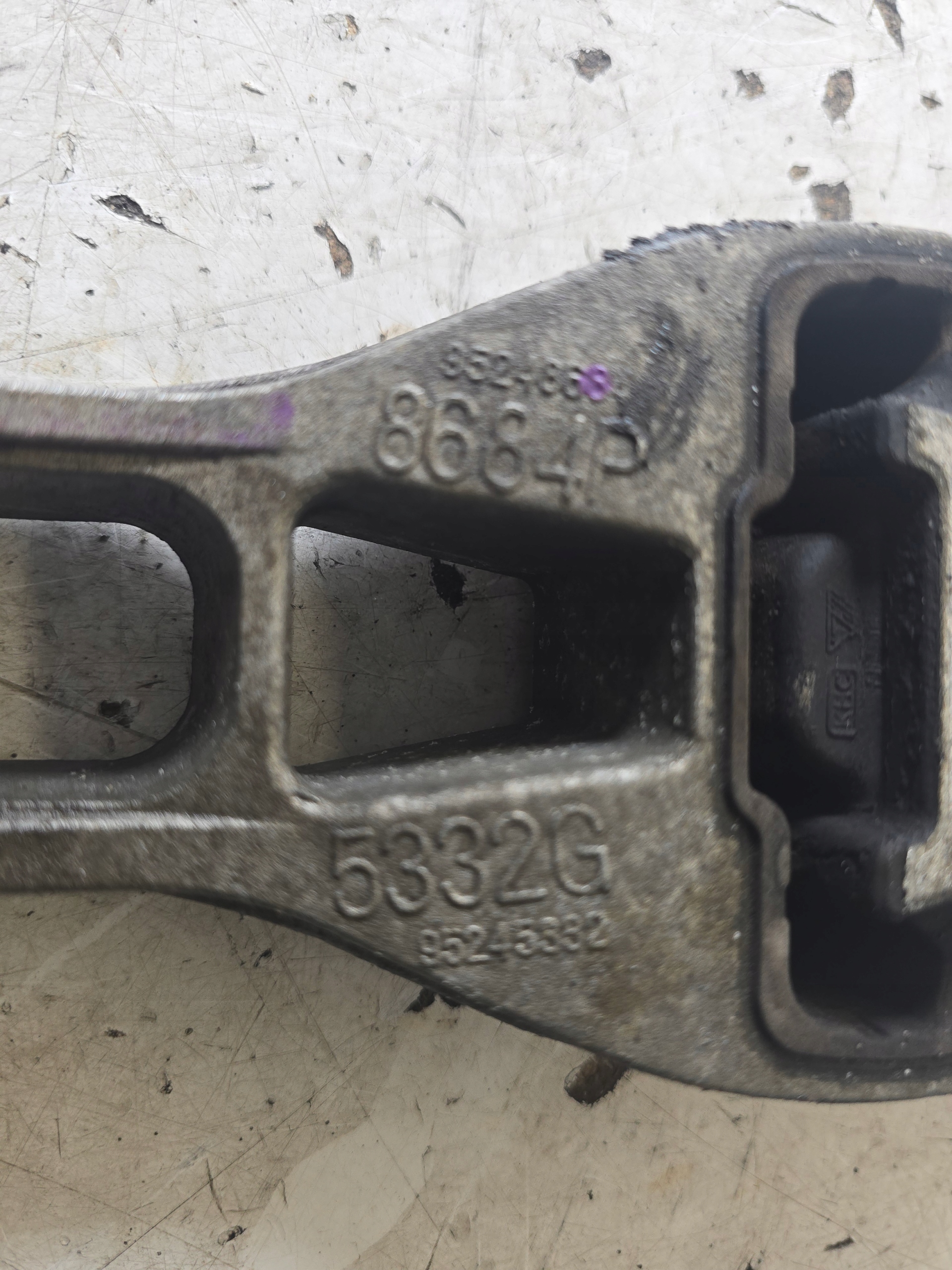 OPEL MOKKA support airbag holder gearboxes 95248684 1.6 CDTI