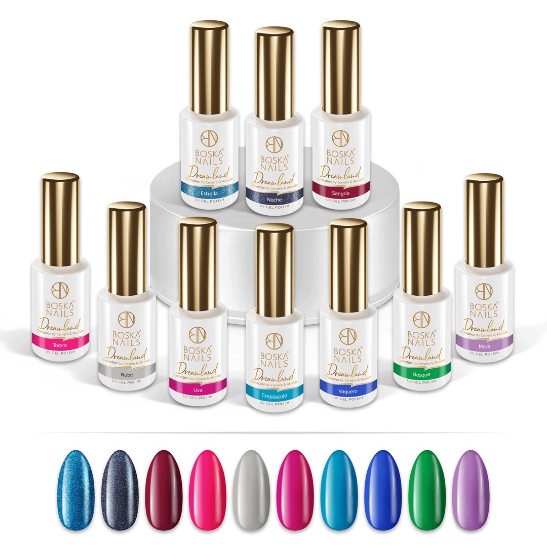 Sada hybridních laků kolekce Dreamland Boska Nails