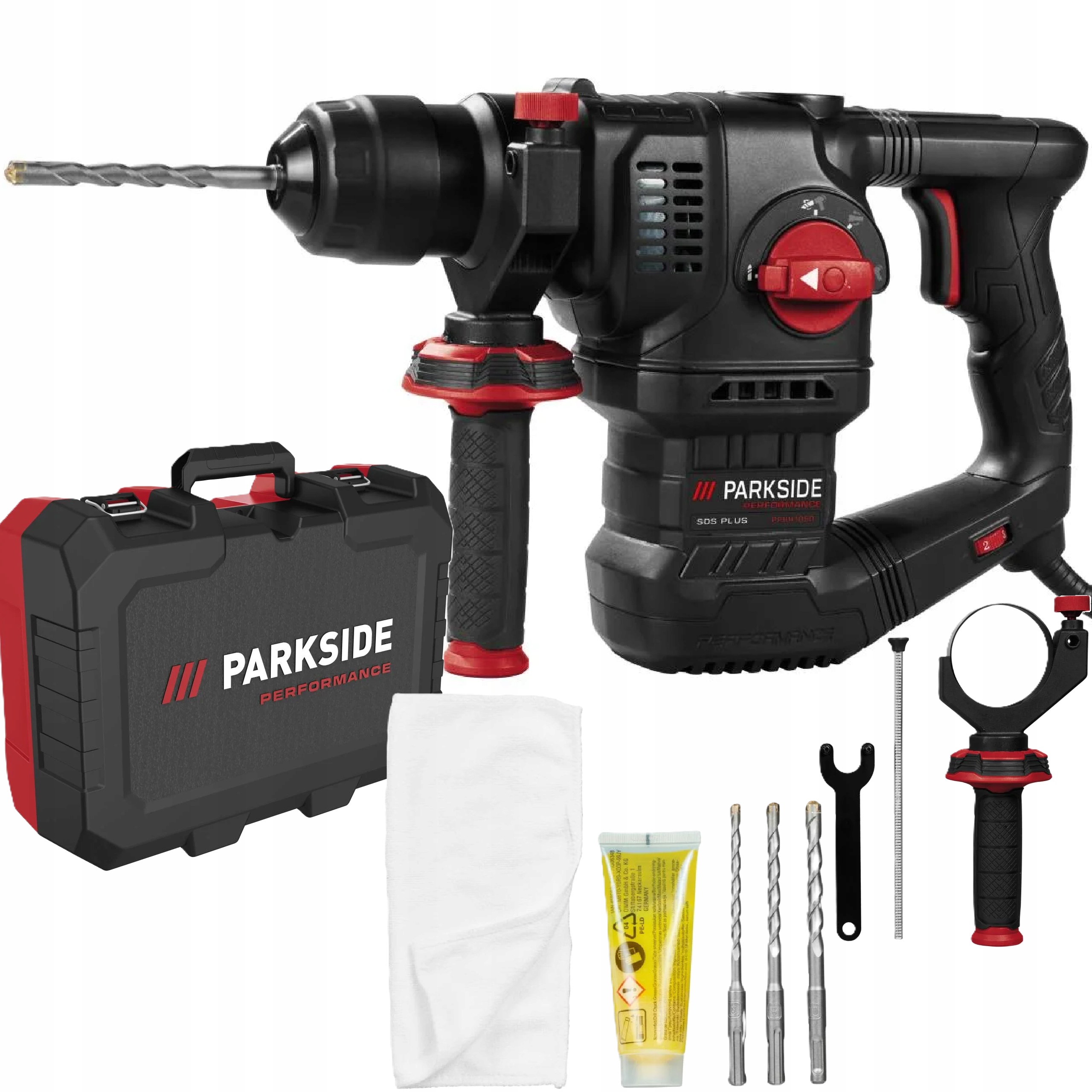 Młot wyburzeniowy 4,1J 1050W Sds+ Plus Ppbh 1050 Parkside Performance Nowy