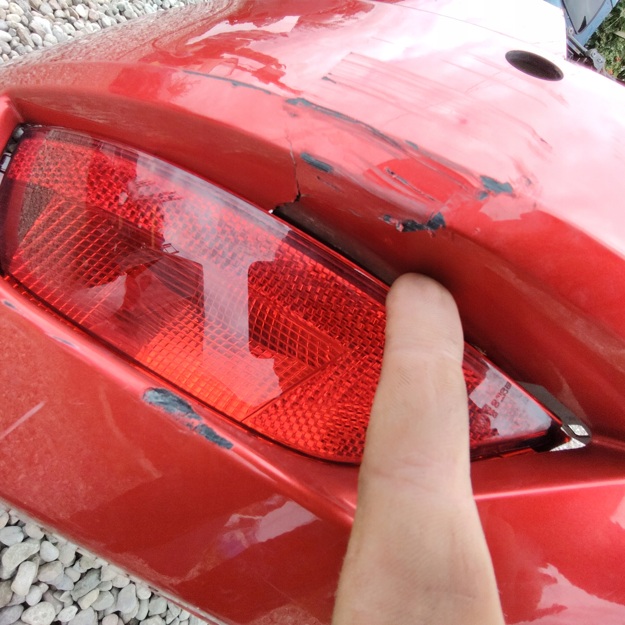 bumper rear part rear RENAULT MEGANE IV 4 KOMBI 4XPDC