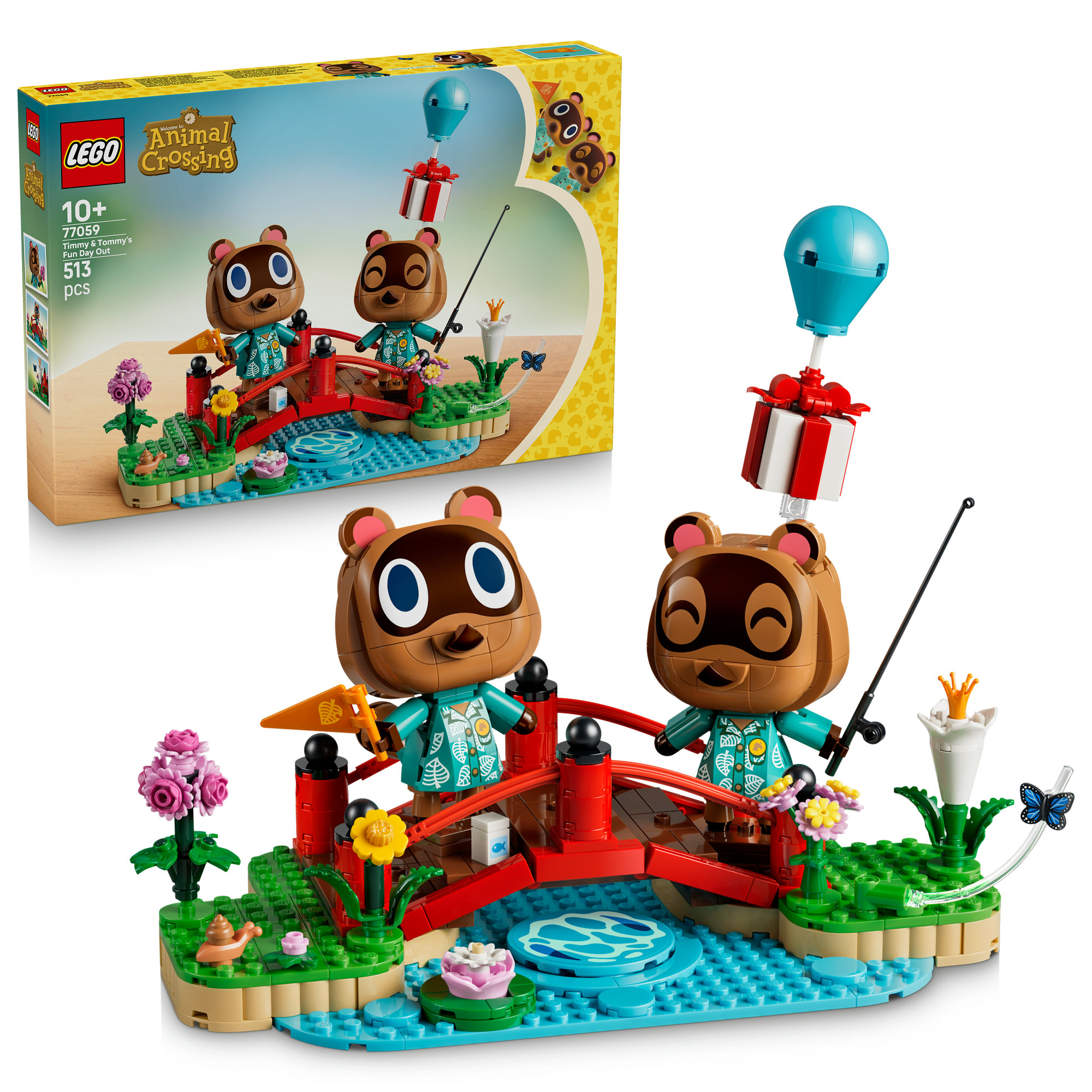 Lego Animal Crossing 77059 Timmy a Tommy a zábavný den venku