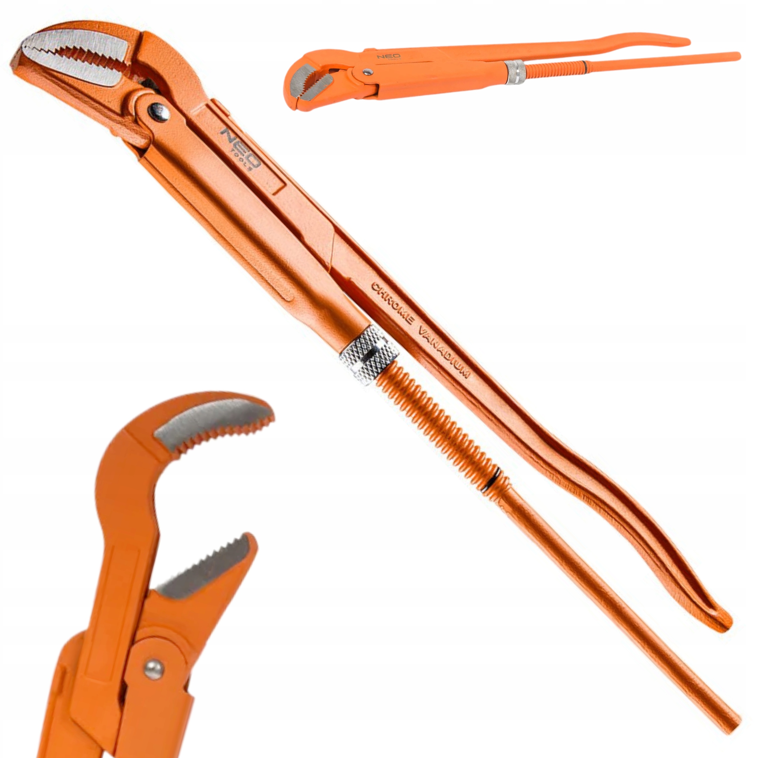 Klíč Na Trubky Typ '45' 535 mm 2.0' Neo 02-128 +++