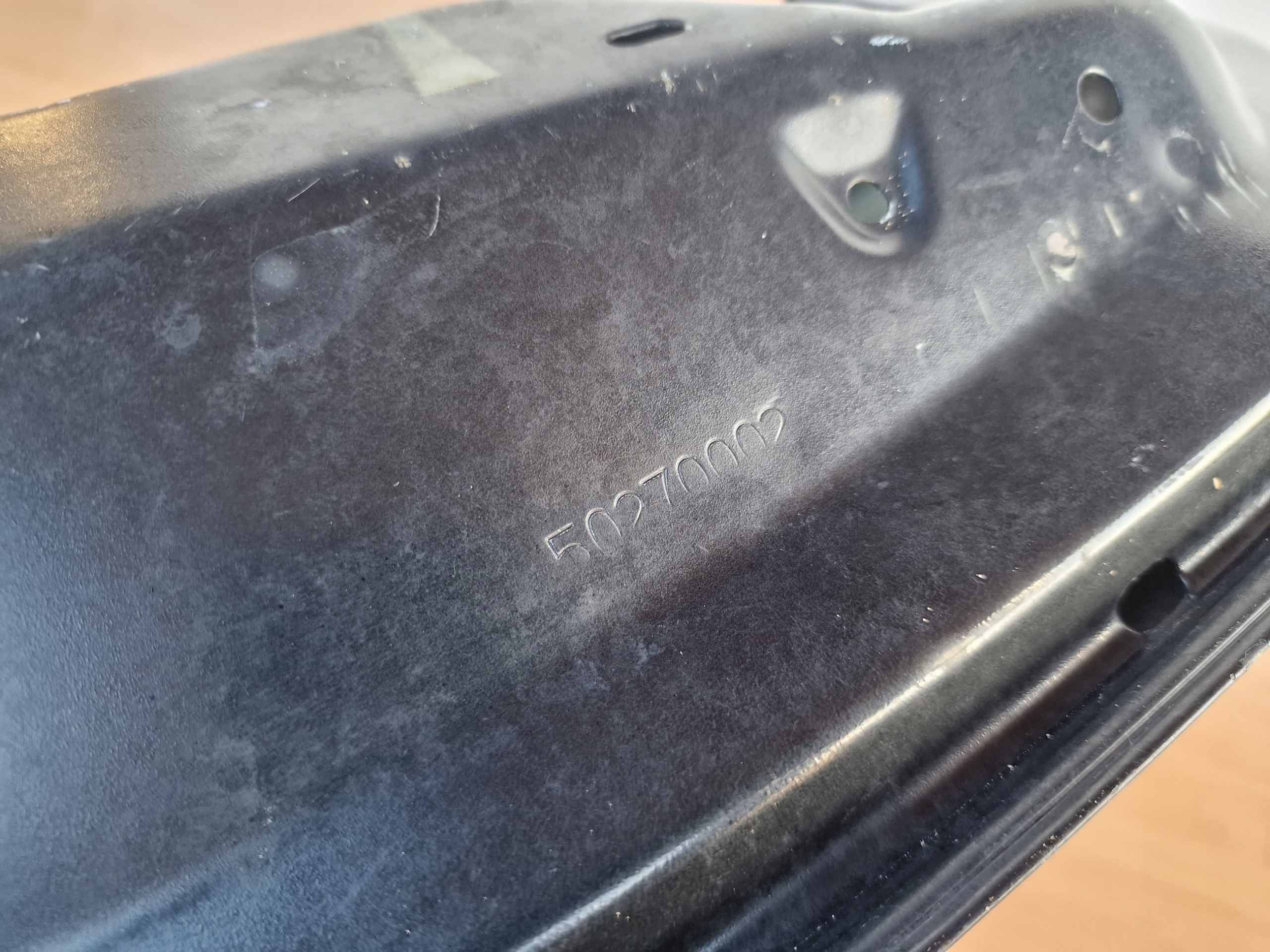PEUGEOT 207 CC CABRIO boot door BURTA lower cap