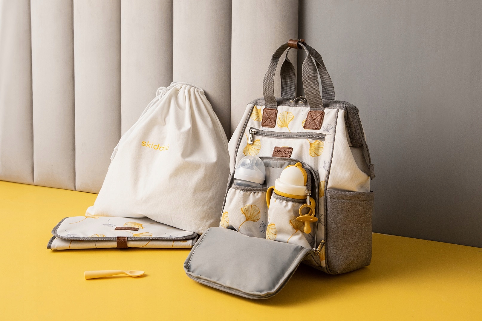 Torba, plecak, mata do wózka Astrid ż/sz Skiddou Marka Skiddoü