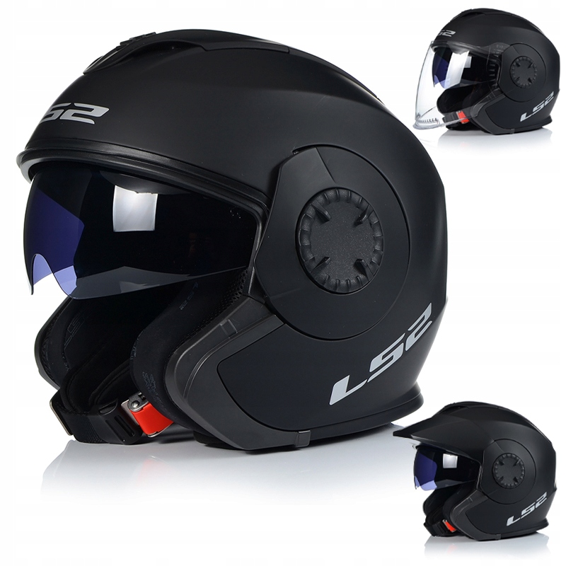 

Otwarty Kask Motocyklowy LS2 OF570 Mat rozm.L