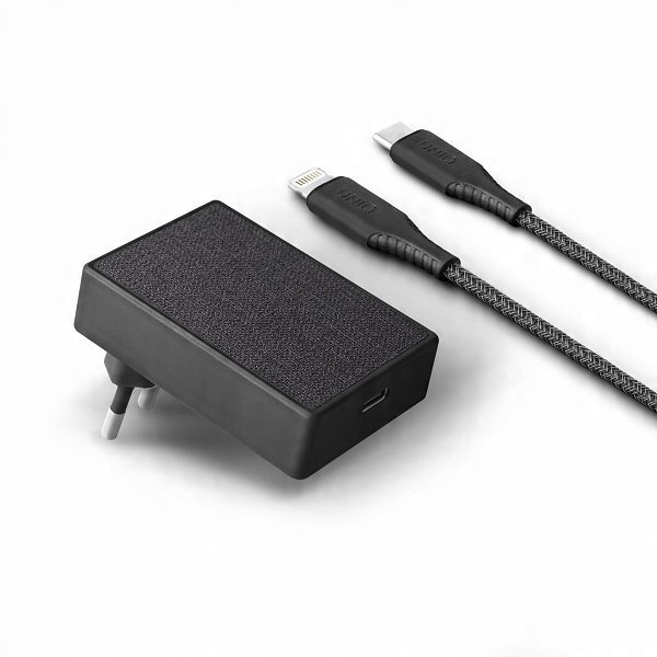 

Uniq ładowarka Usb-c Pd 18W Mfi + kabel Lightning