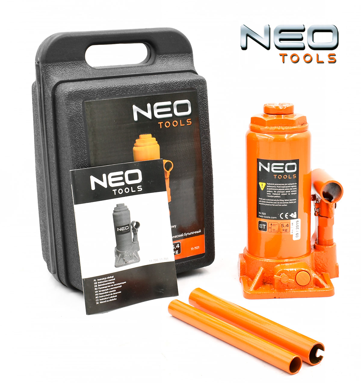 NEO TOOLS PODNOSNIK SLUPKOWY 8T 11 701