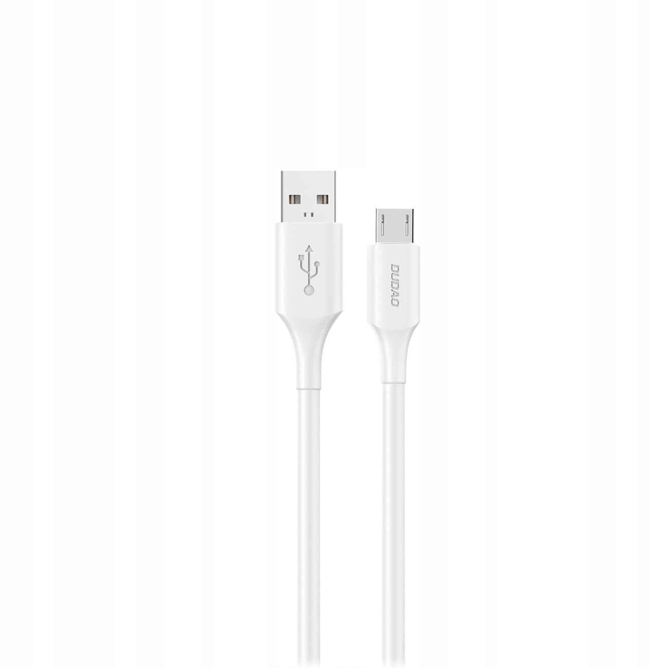Kabel Dudao L2SM Usb-a micro Usb 6A 1.2 m biały