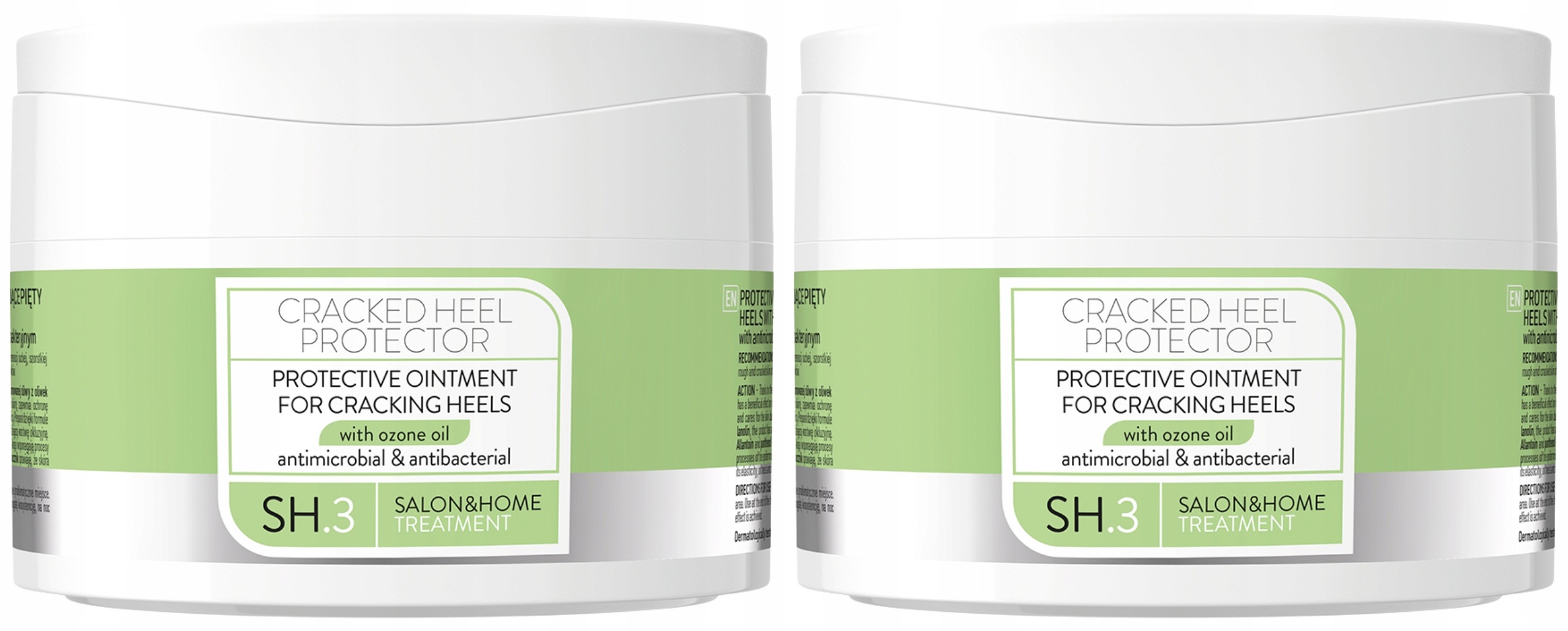 2 x Cracked Heel Protector Mast na popraskané paty 200 Ml Regenerace pokožky