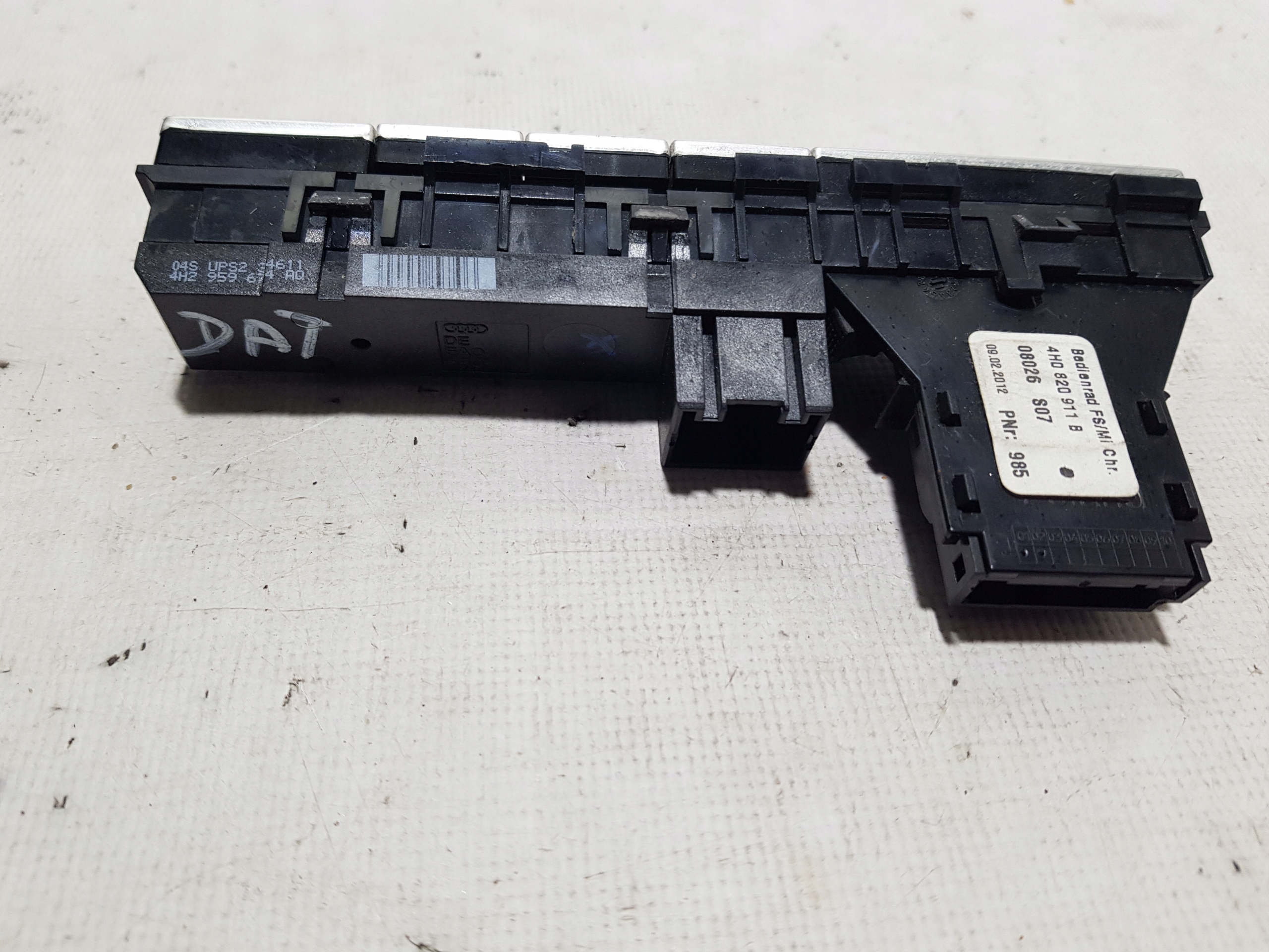 PANEL PRZYCISKI Schalter des warnblickschalters AUDI A8 D4 4H2959673