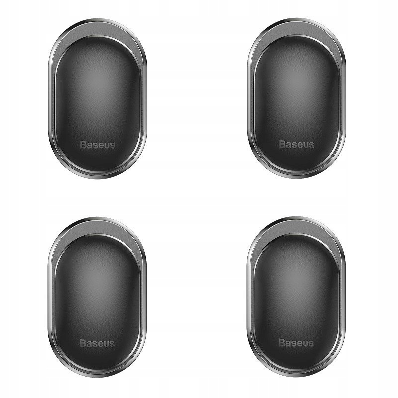 BASEUS UNIWERSALNY ZESTAW 4 SZT SAMOPRZYLEPNYCH HACZYKÓW WIESZAKÓW UCHWYTÓW Rodzaj inny