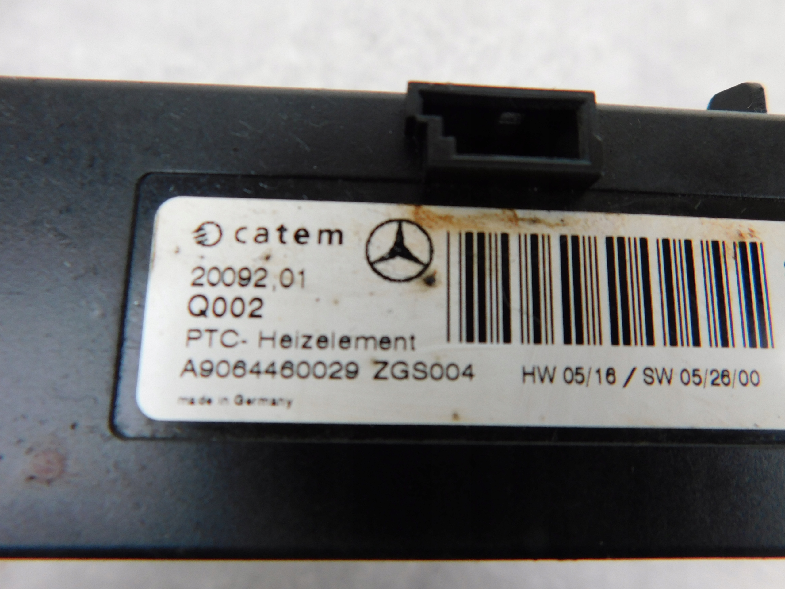Grzalka Supplémentaire Bloc de chauffage complet Mercedes Sprinter 906 VW Crafter Chauffage