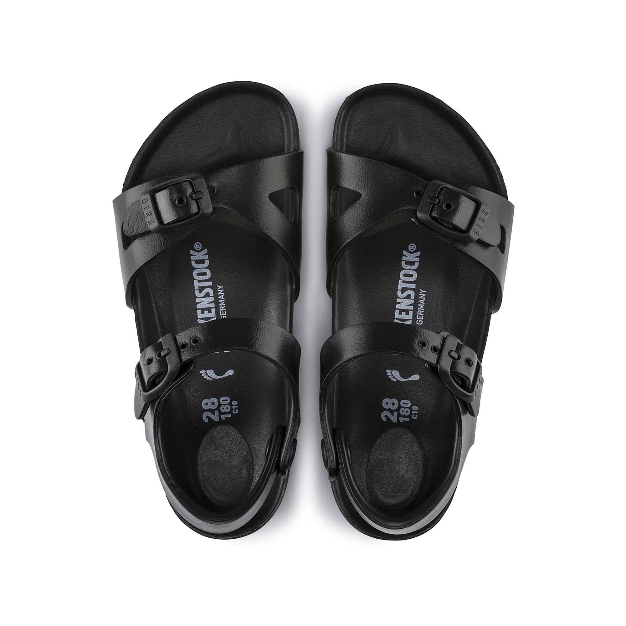 Sandały zdrowotne Birkenstock RIO KIDS na co dzień Kolor czarny