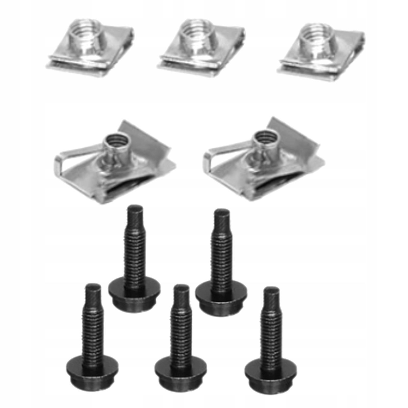 

Zestaw Spinek Osłona Zderzaka Ford Fiesta MK7 08-