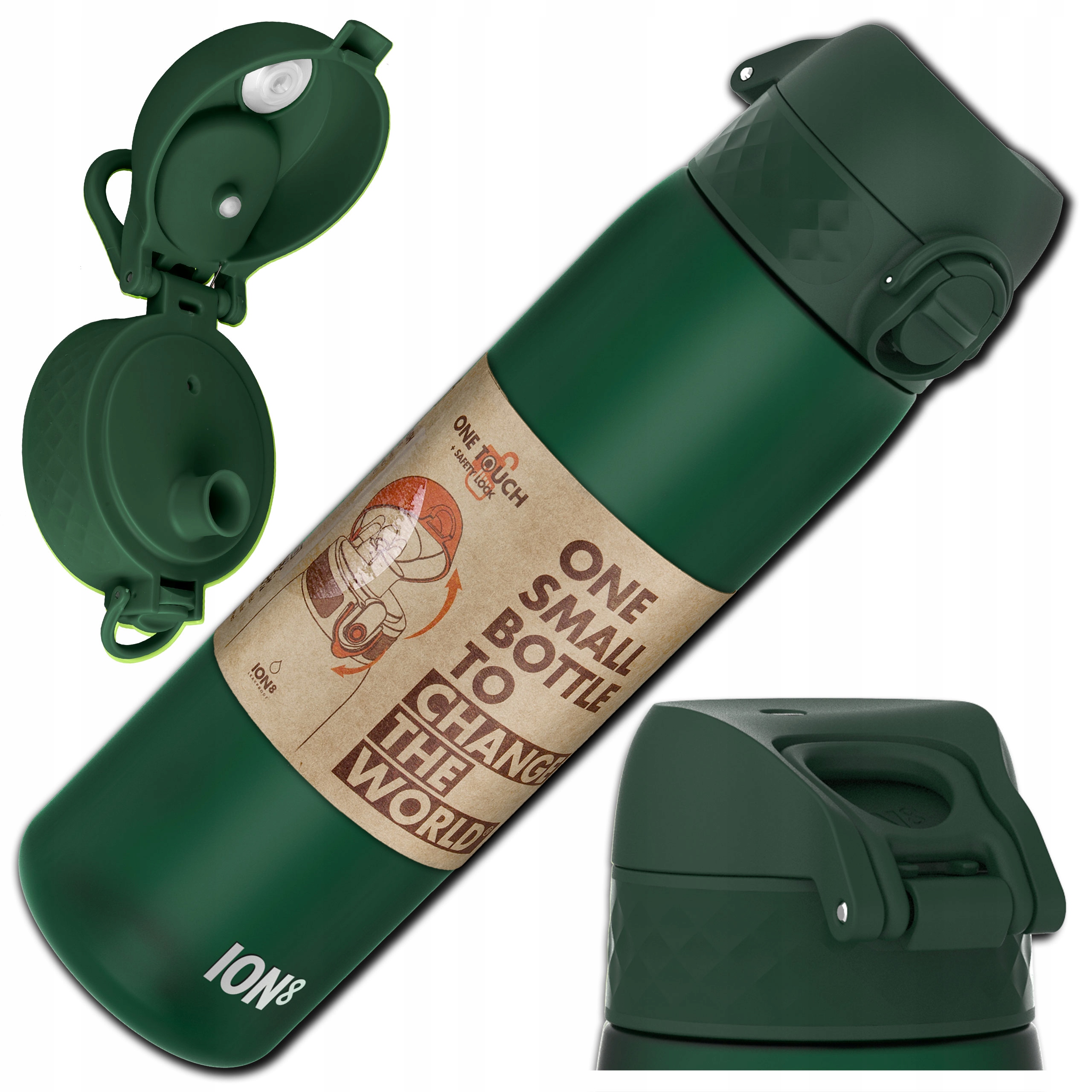 

Bidon Butelka Na Wodę ION8 500 ML Atest Dark Green