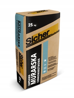 

Sicher Zaprawa Cienkowarstwowa M10 biała 25kg
