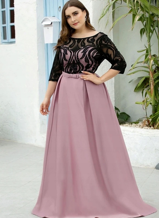 Šaty Pro Plnoštíhlou Ženu 44 XXL