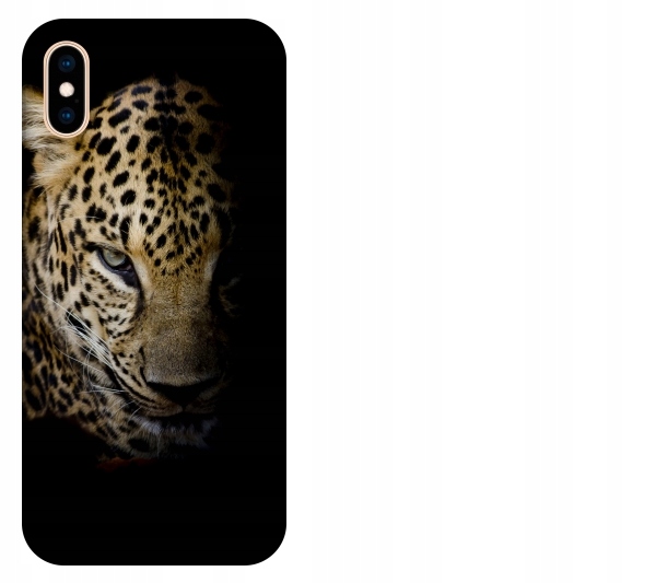 

Etui pokrowiec iPhone Xs Max Lampart pantera leopa