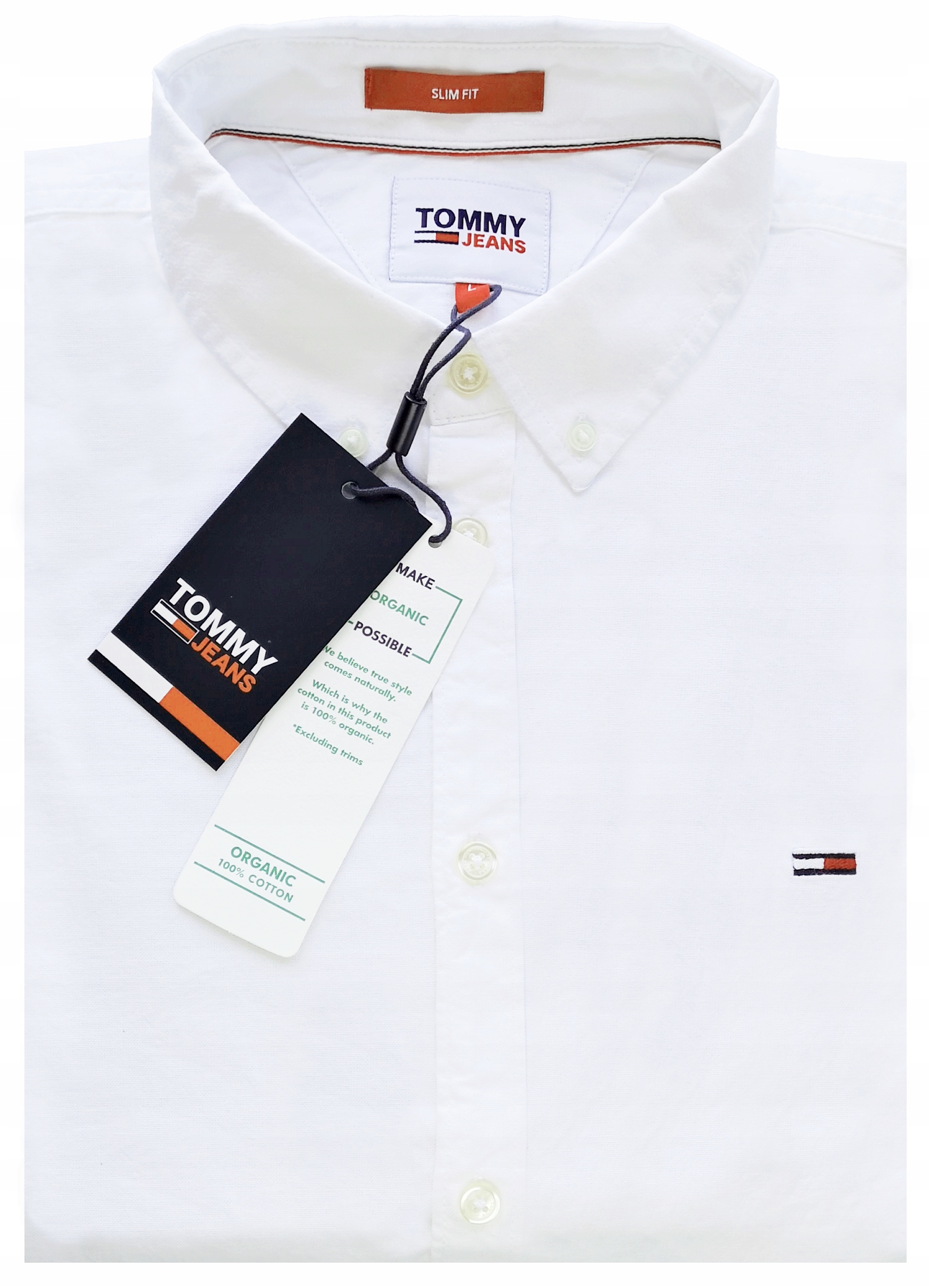 TOMMY HILFIGER KOSZULA MĘSKA SLIM FIT 40 / S