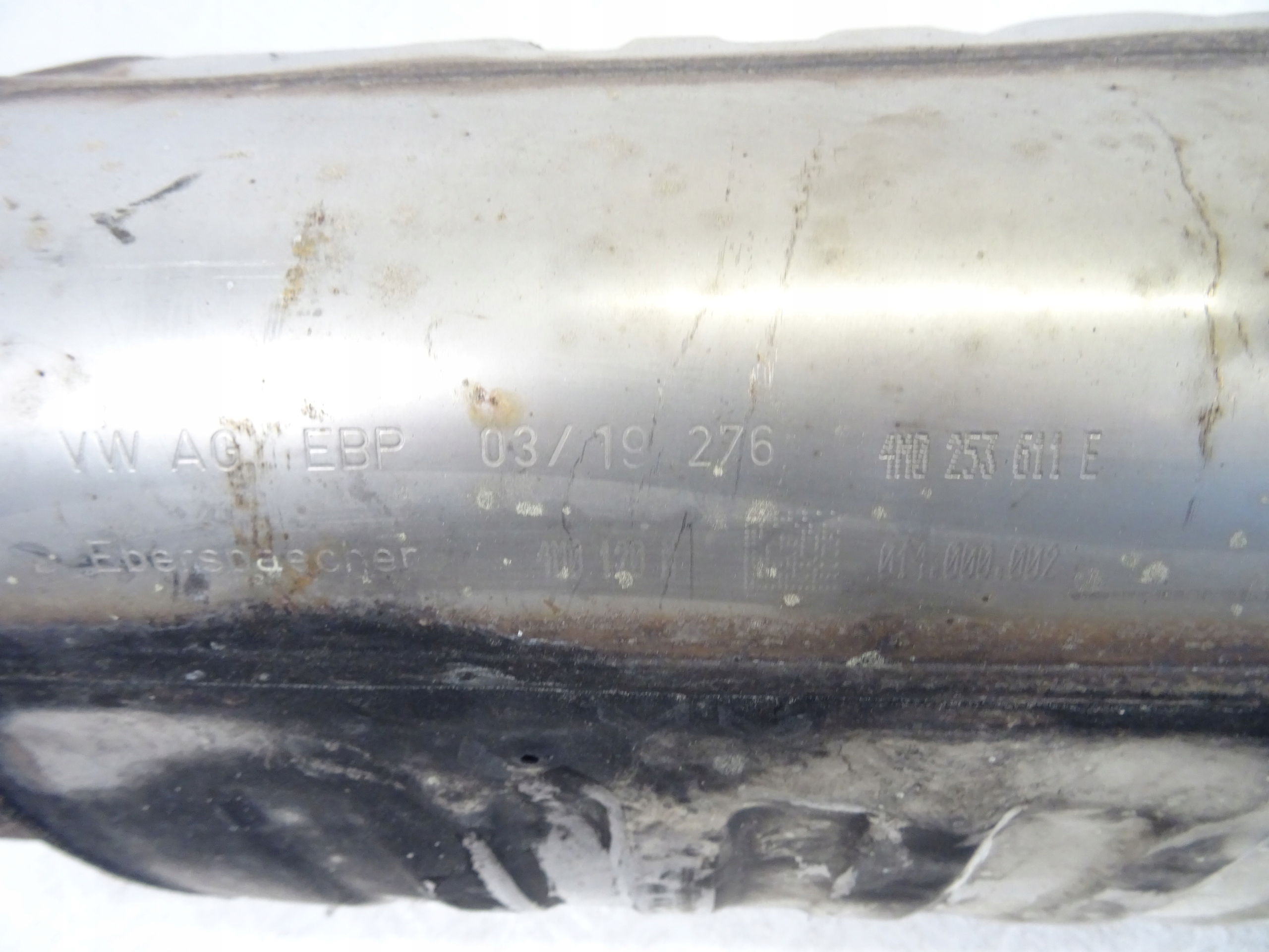 muffler, exhaust AUDI Q7 SQ7 4M0