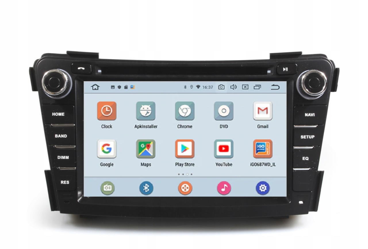 RADIO NAWIGACJA GPS HYUNDAI I40 ANDROID 12 8/64GB Pilot w zestawie nie