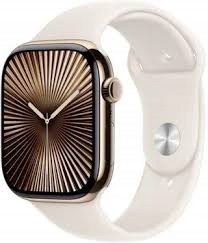 Smartwatch Apple Watch 10 46MM Gold Titanium Cellular Lte M/L Zaplombowane