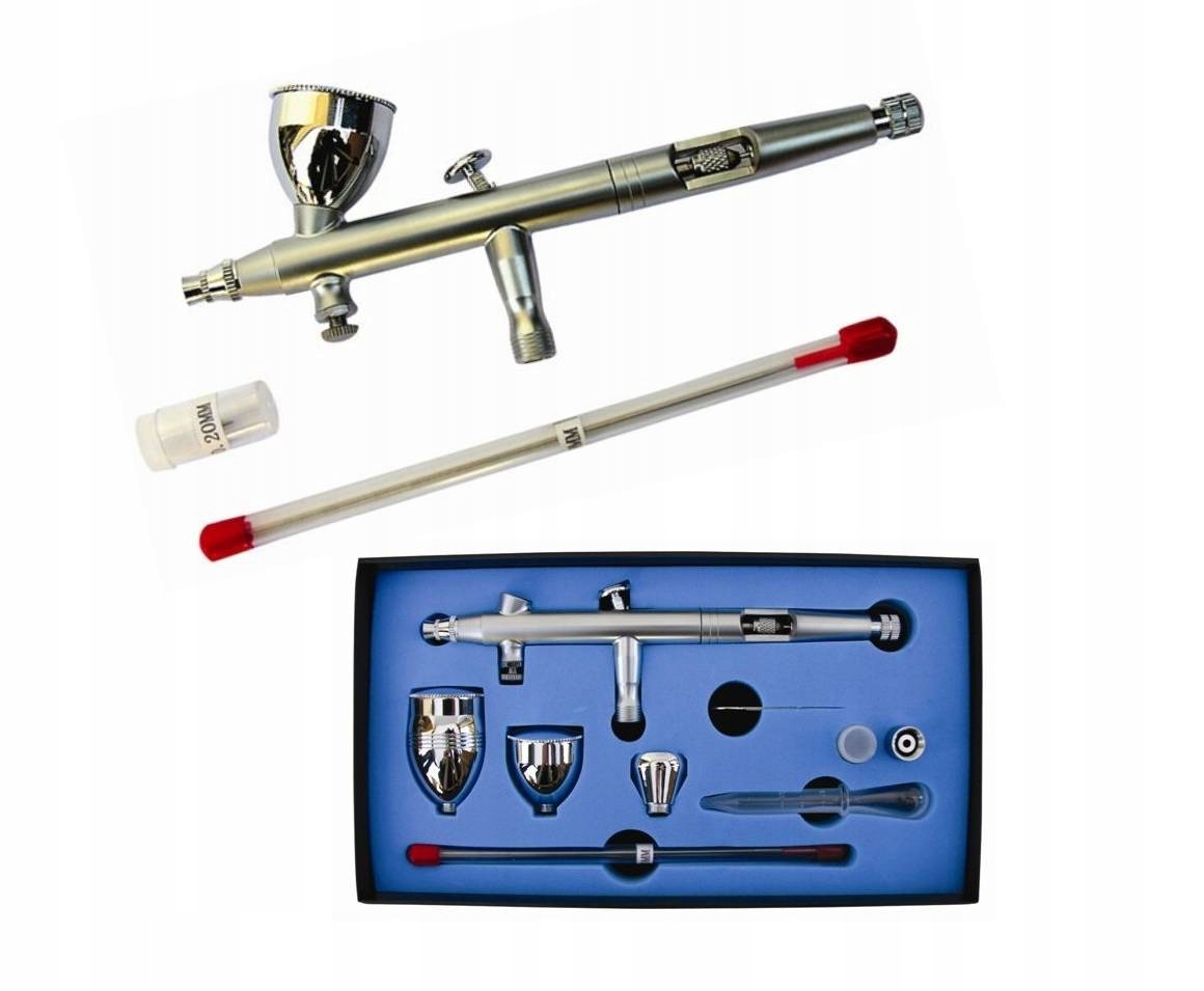 

Aerograf Dwufunkcyjny Dysza 0.3MM Adler AD-7790