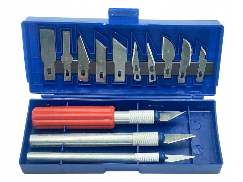 Zestaw skalpeli 13 elem. MF015008 Mastiff Liczba elementów w zestawie 13