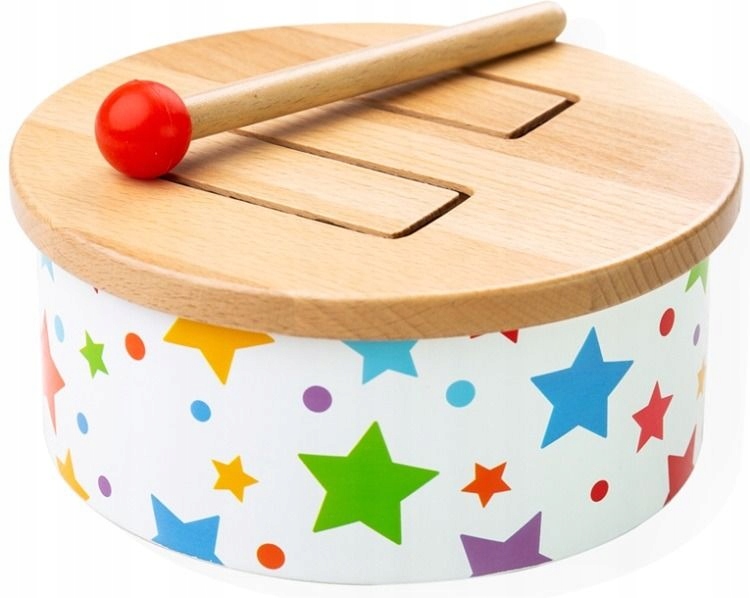

Bębenek Instrument muzyczny z Drewna Bigjigs Toys