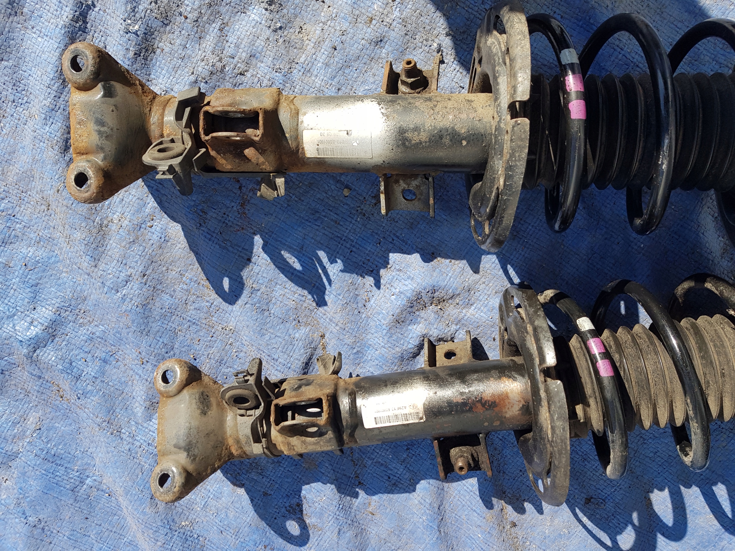 shock absorber front left right MERCEDES SLK R172 SLC W172