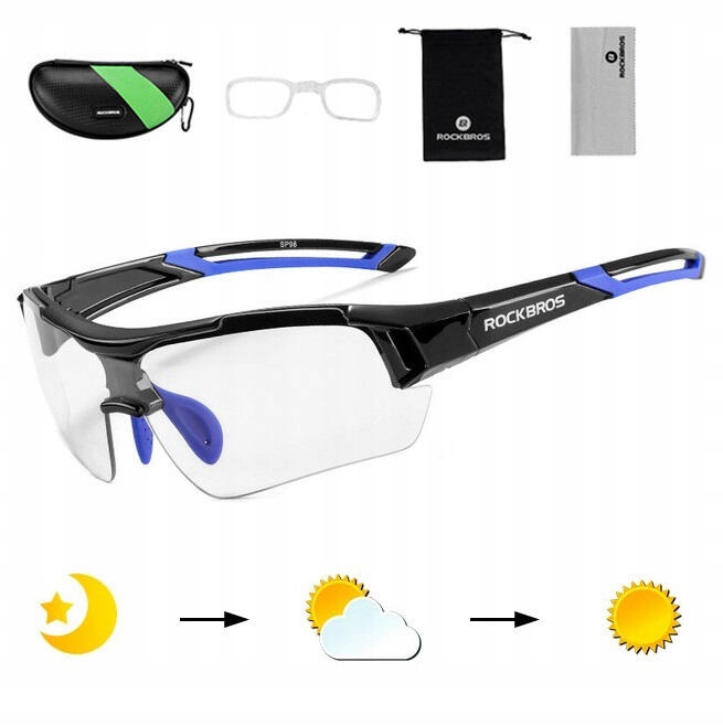 Cyklistické sluneční brýle Fotochrom Rámeček