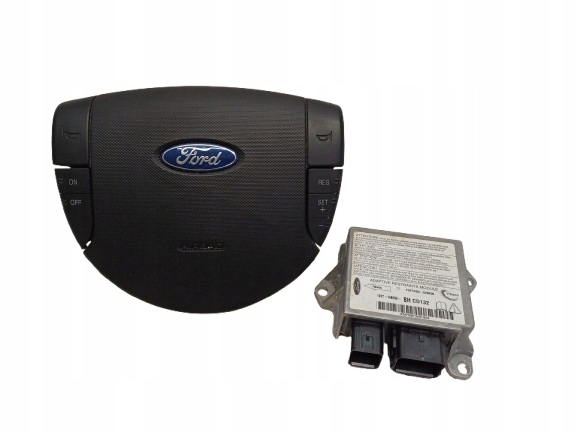 FORD MONDEO MK3 III LIFT 03- ZESTAW AIRBAG 1S7T14B056BHCD132 1S71F042B85DEW