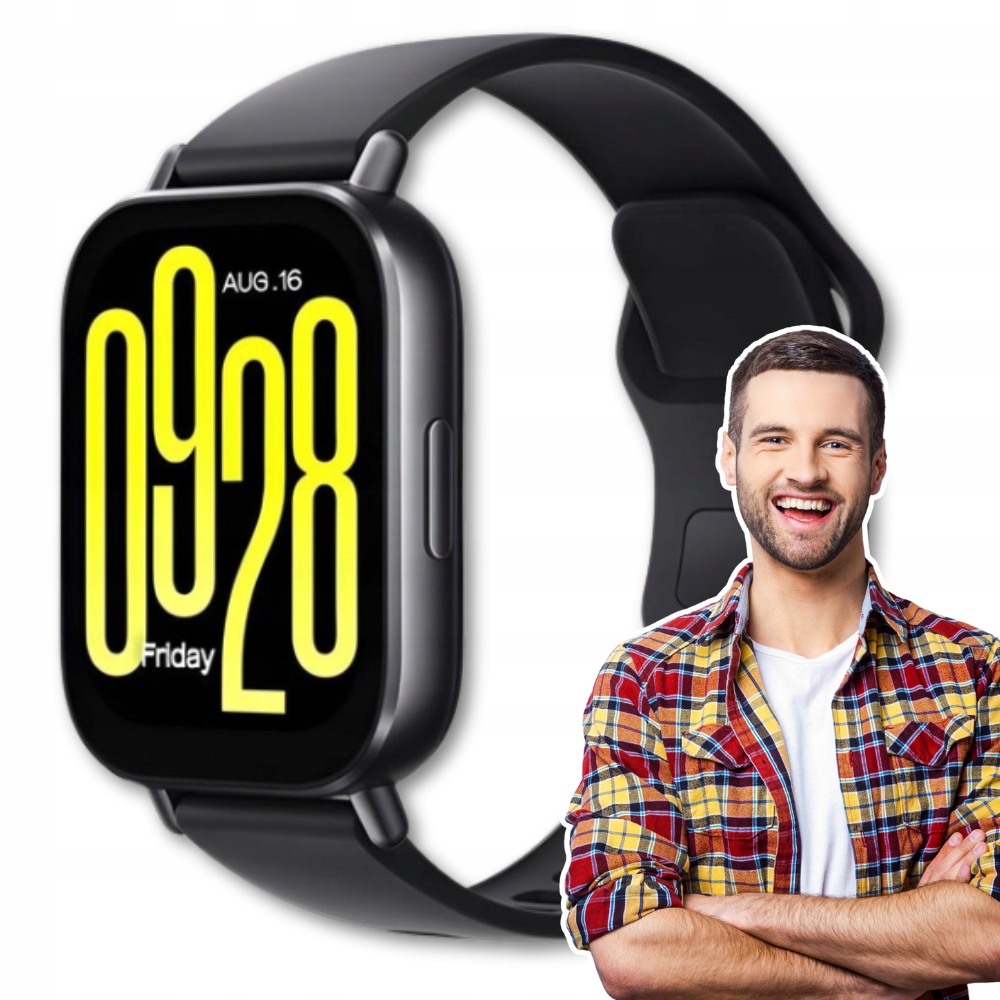 Hodinky Xiaomi Pánske inteligentné hodinky Redmi Čierne Darček na Vianoce