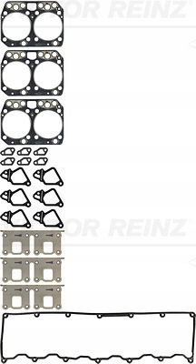Kompletny zestaw uszczelek silnika (góra) pasuje do: MAN TGL I, TGL II Producent części Victor Reinz