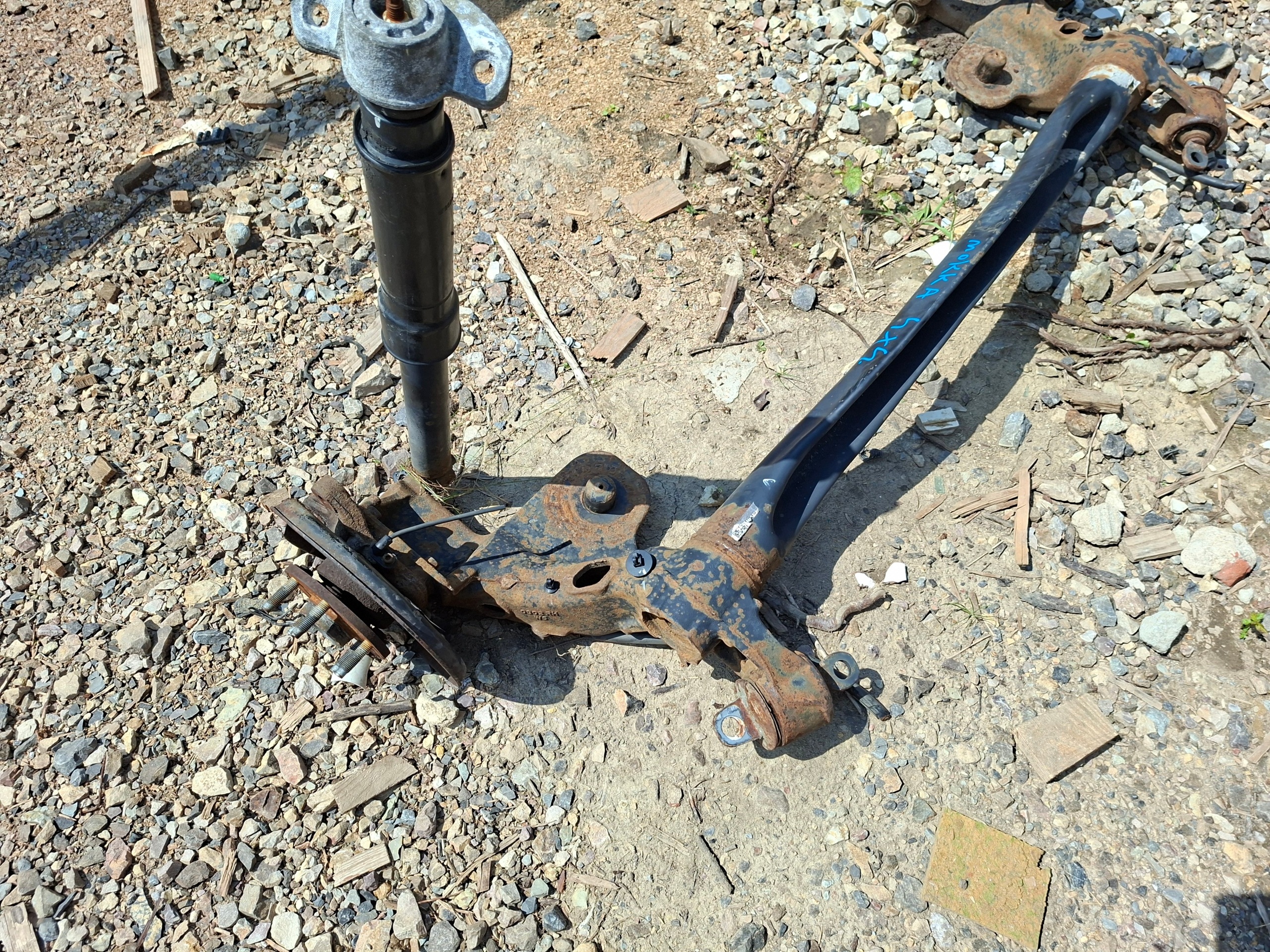 rear sider axle beam trawersa opel mokka 4x4