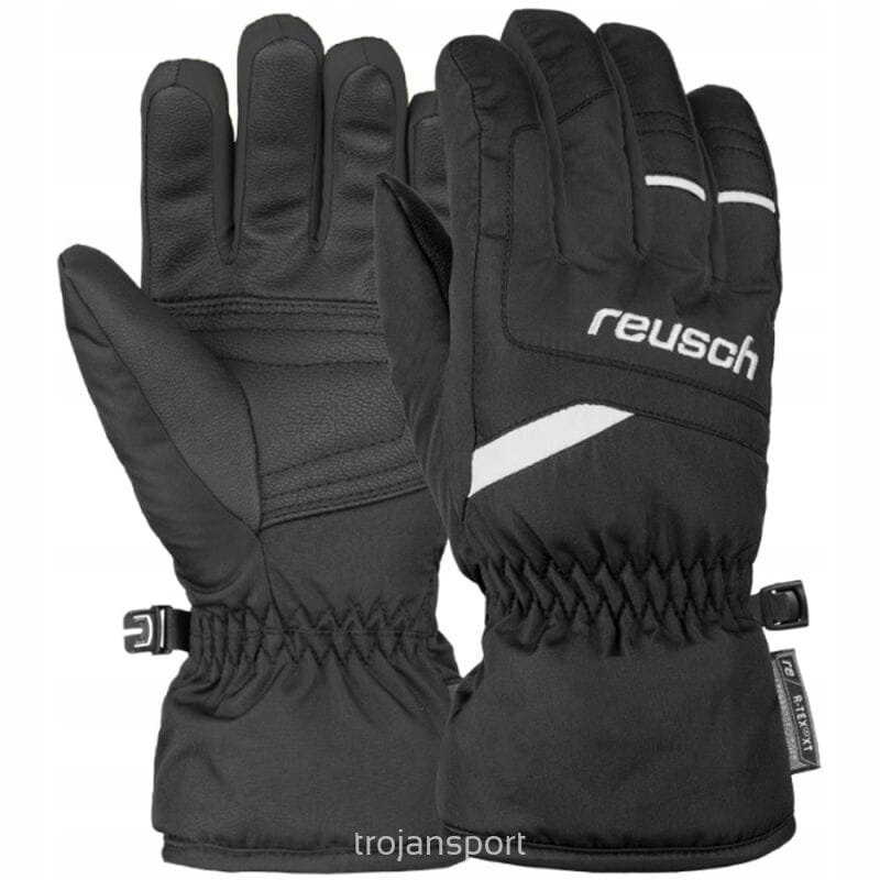 Reusch Rękawice Narciarskie Bennet R-tex Xt Junior black white 5