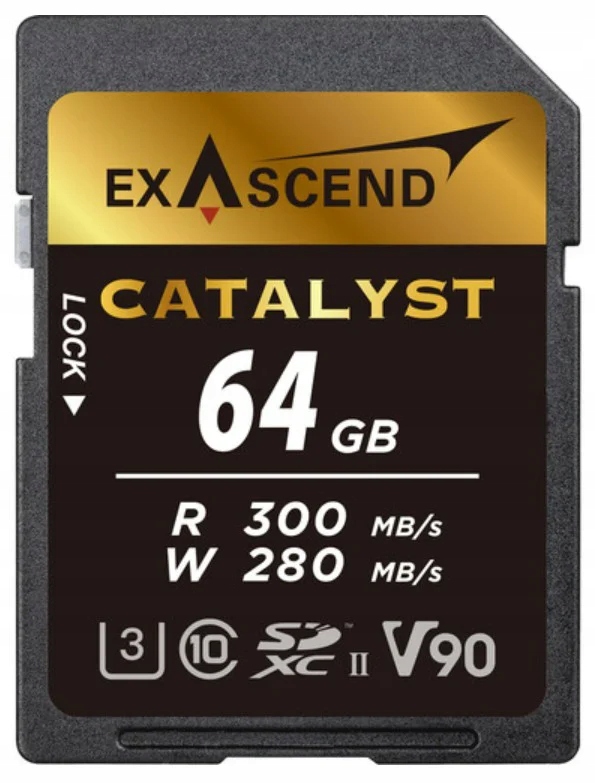 Paměťová karta Exascend Catalyst Sd Uhs-ii V90 64GB