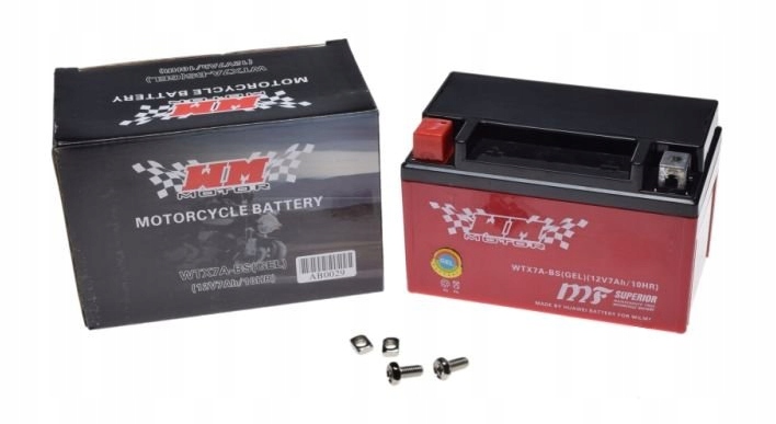 

Akumulator Wm Żelowy YTX7A-BS 6AH 12V Skuter Zipp
