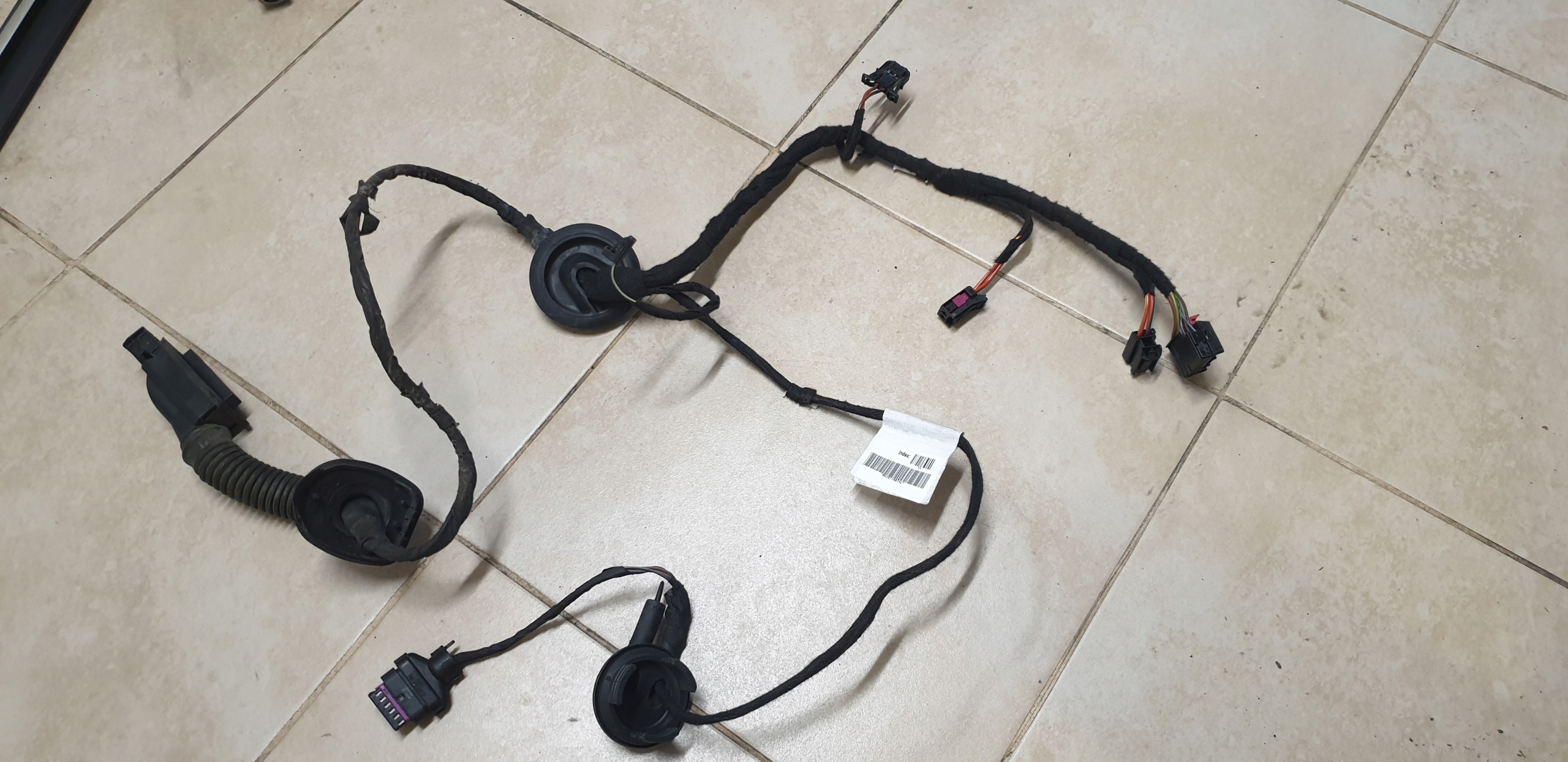bundle wiring Z door left rear part AUDI A4 B8 8K OE EU