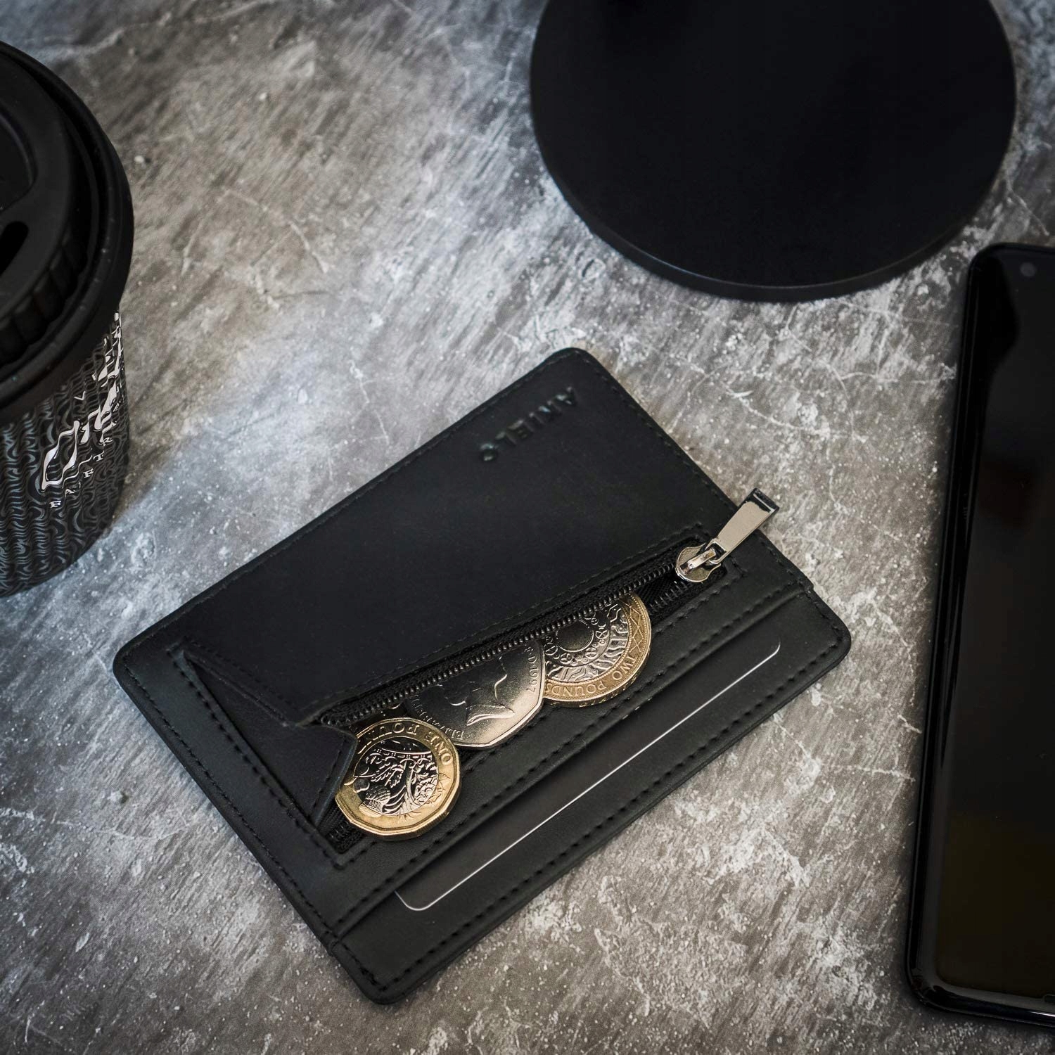 ETUI PORTFEL NA KARTY ANTYKRADZIEŻOWE RFID PREMIUM Typ etui