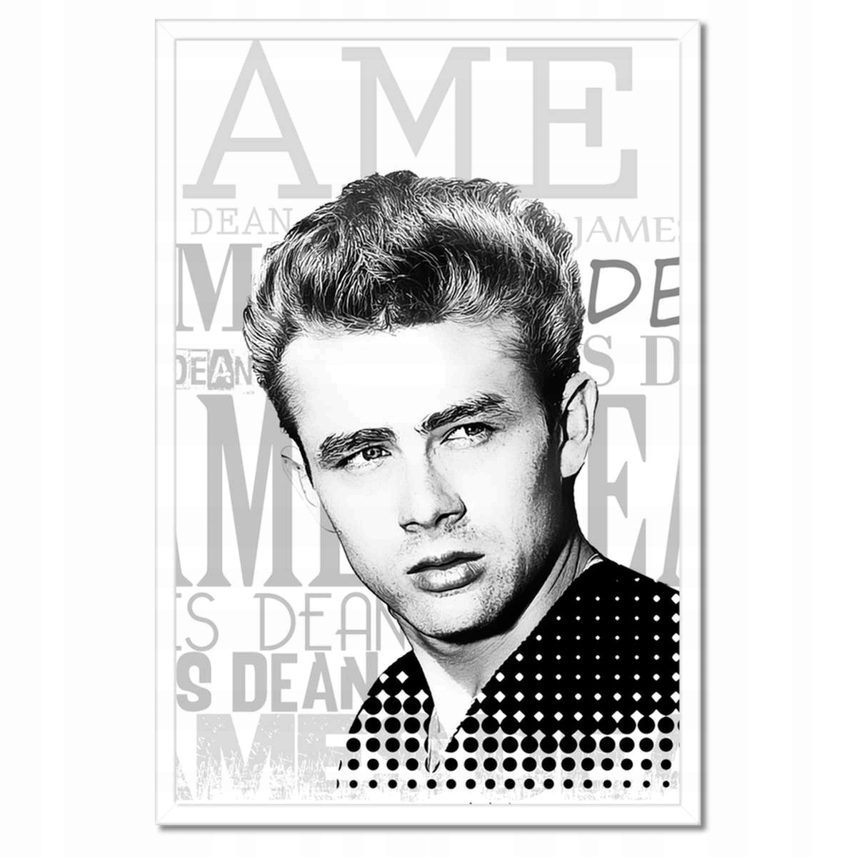 Plakáty v rámu 40x60 Pohledný James Dean